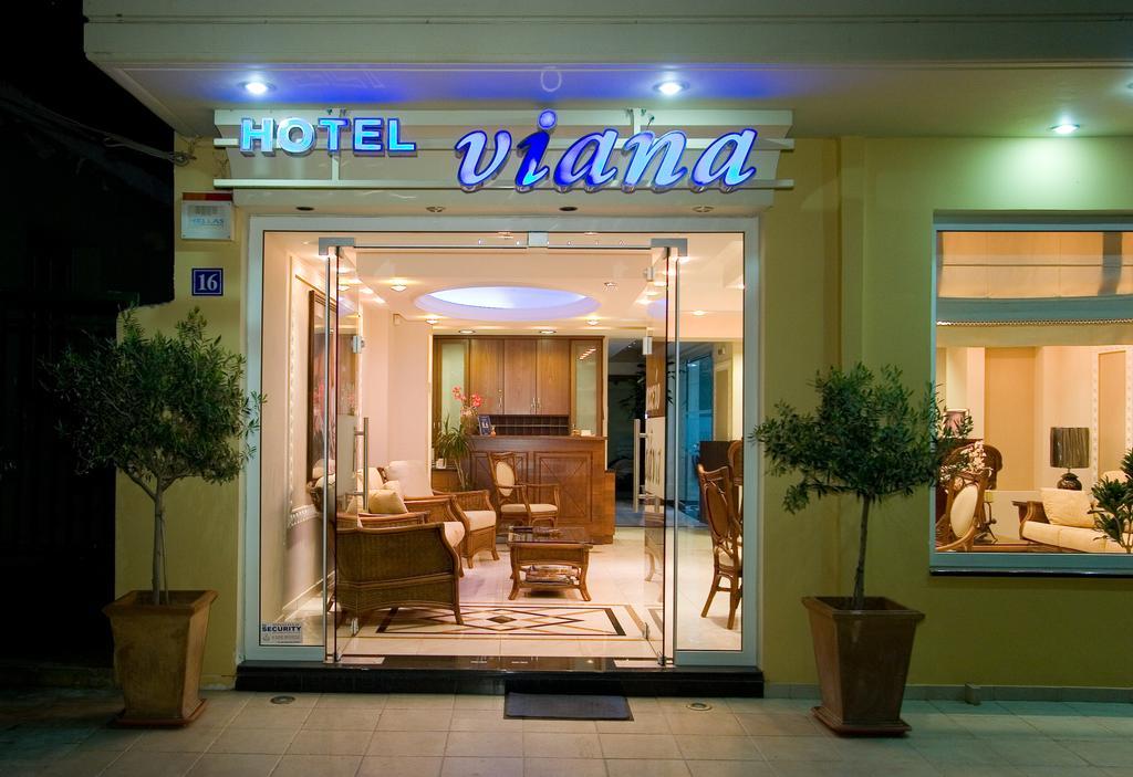 Hotel Viana Loutra Edipsou  Eksteriør billede